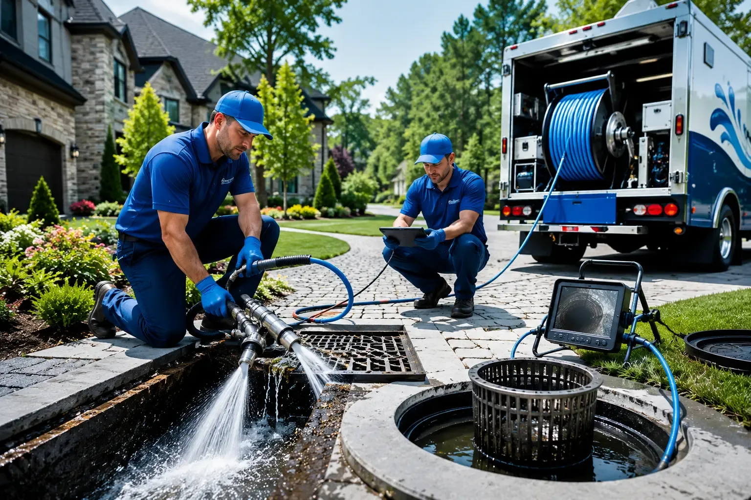 Local outdoor drain cleaning professionals in Newport, NY